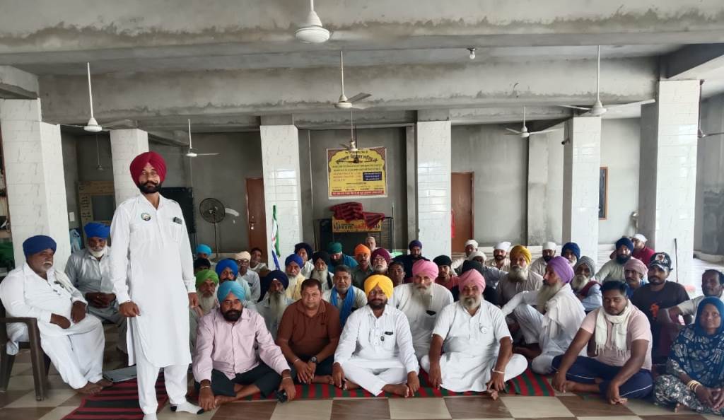 ਖੇਤੀ ਮੰਤਰੀ ਦੇ ਘਰ ਅੱਗੇ ਲੱਗੇ ਧਰਨੇ ਚ 16 ਸਤੰਬਰ ਨੂੰ ਜਾਵੇਗਾ ਵੱਡਾ ਕਾਫਲਾ  ਸਿੱਧੂ